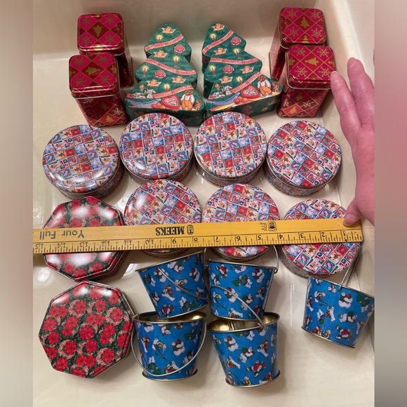 🎄.Christmas Candy Containers🎄 Lot of 20 🎄 Treats, Stocking Stuffers, Cookies - Picture 7 of 7